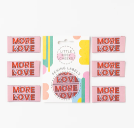 More Love Woven Labels - Little Rosy Cheeks
