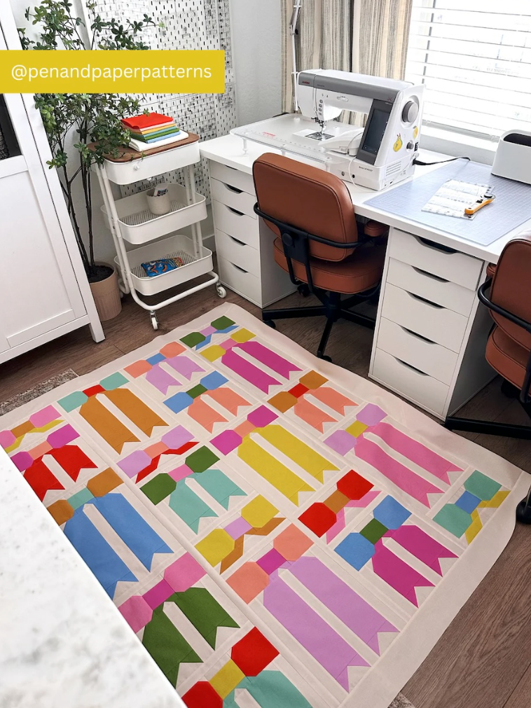 Top Knot Quilt Pattern - Pen & Paper Patterns