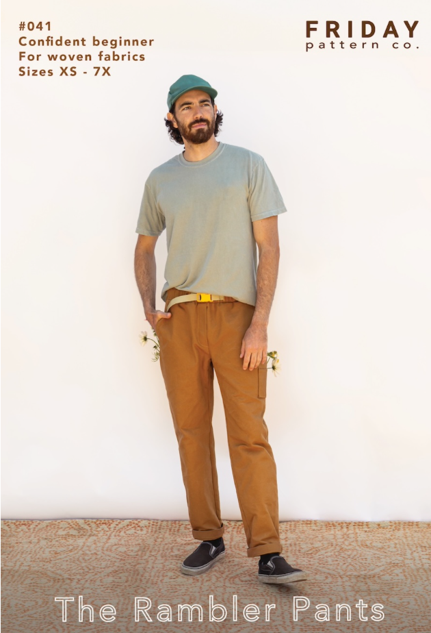 The Rambler Pants Pattern - Friday Pattern Co