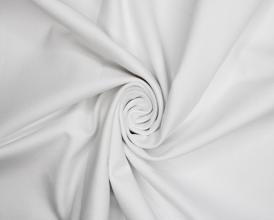 Plain Cotton Canvas - White