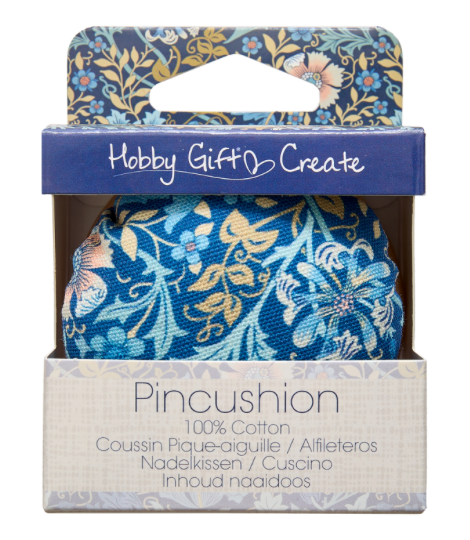 Pin Cushion - Blue Floral