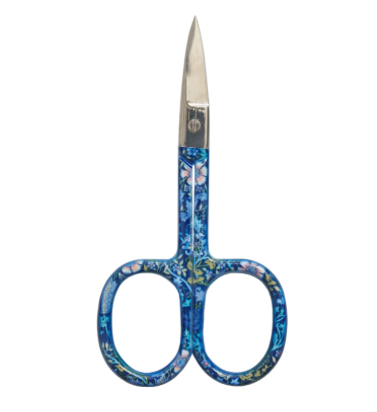 Embroidery Scissors - Blue Floral