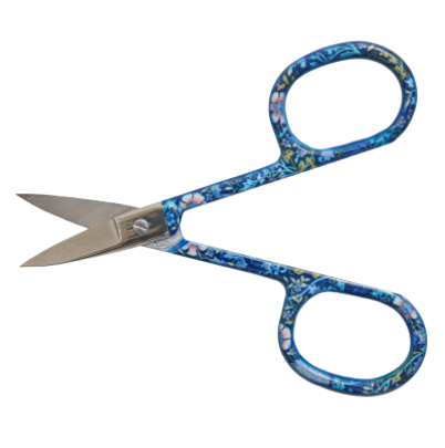 Embroidery Scissors - Blue Floral