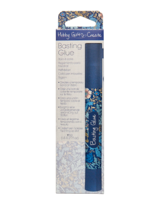 Basting Glue Stick - Blue Floral