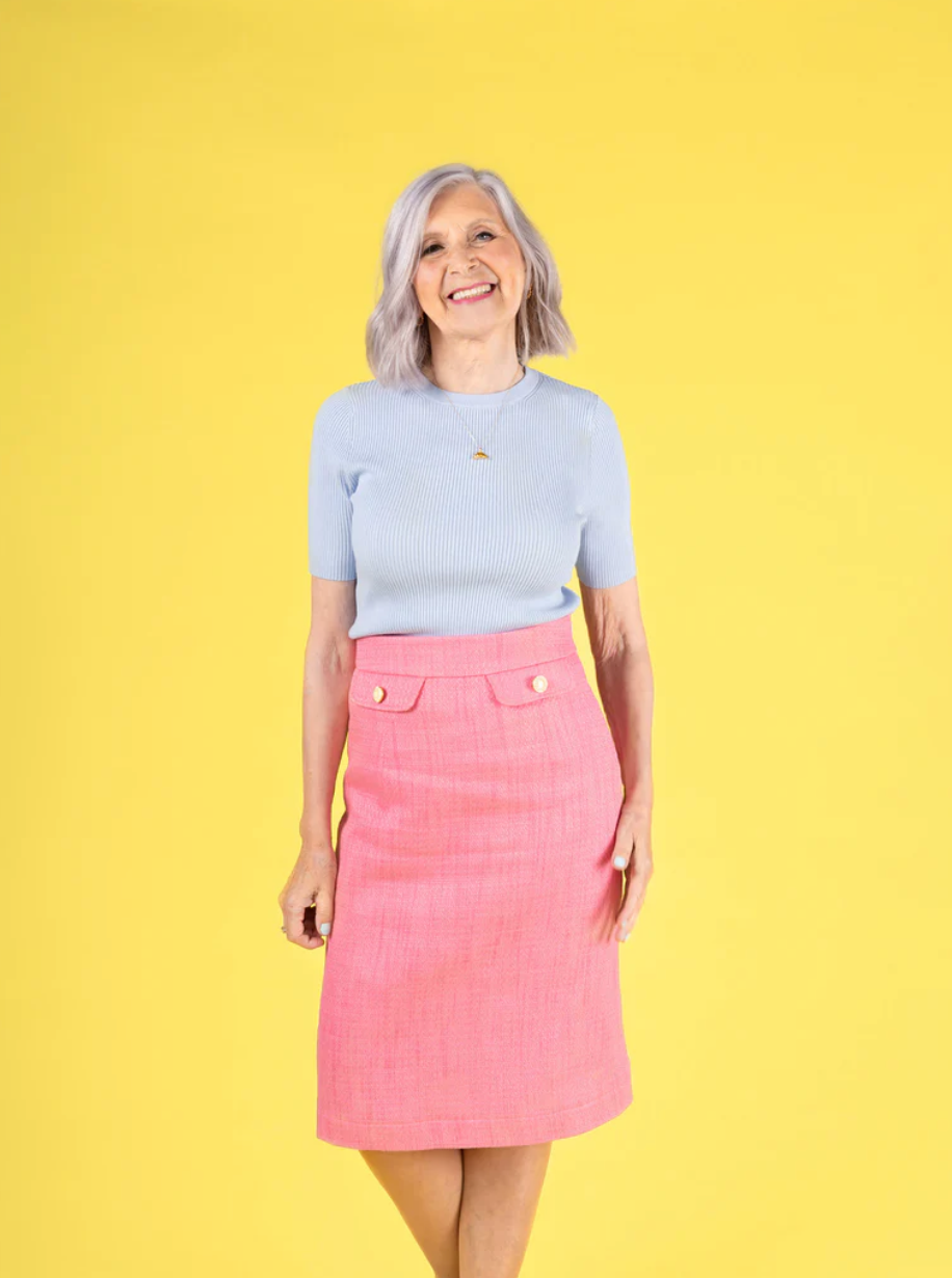 Ramona Skirt Kit - Leopard Print Cord