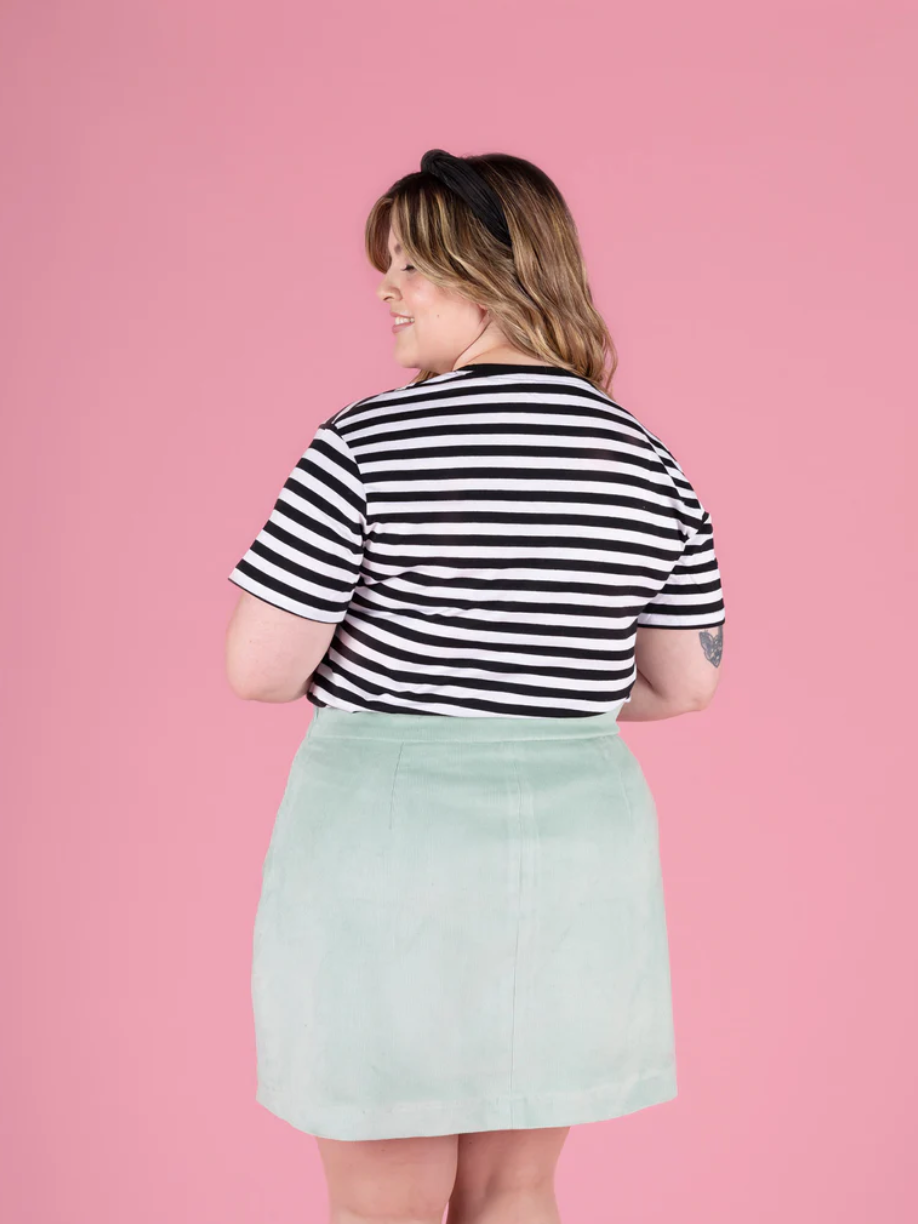 Ramona Skirt Kit - Leopard Print Cord
