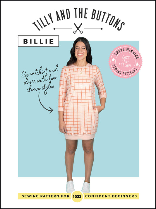 Billie Sweatshirt & Dress - Tilly & The Buttons