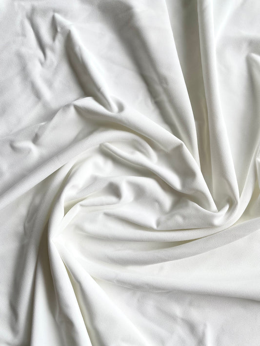 Lycra Mesh - Swimwear Lining - Off White