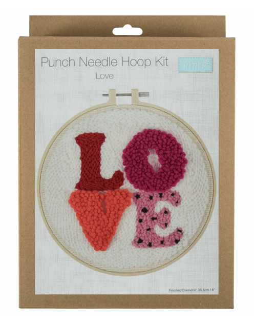 Love - Punch Needle Hoop Kit
