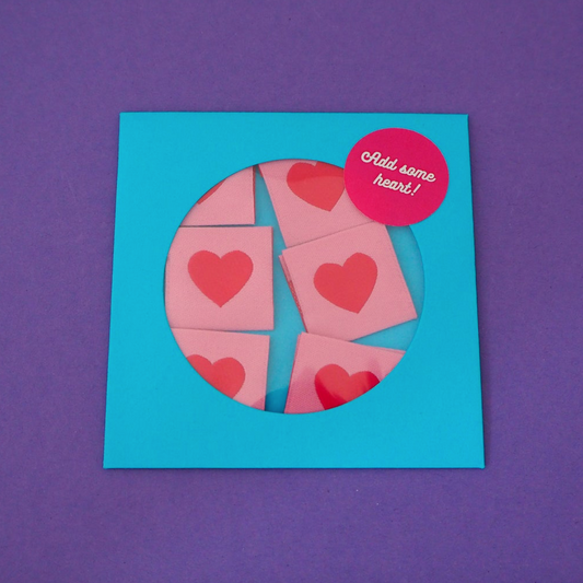 Heart Sew-in Labels - HOYFC