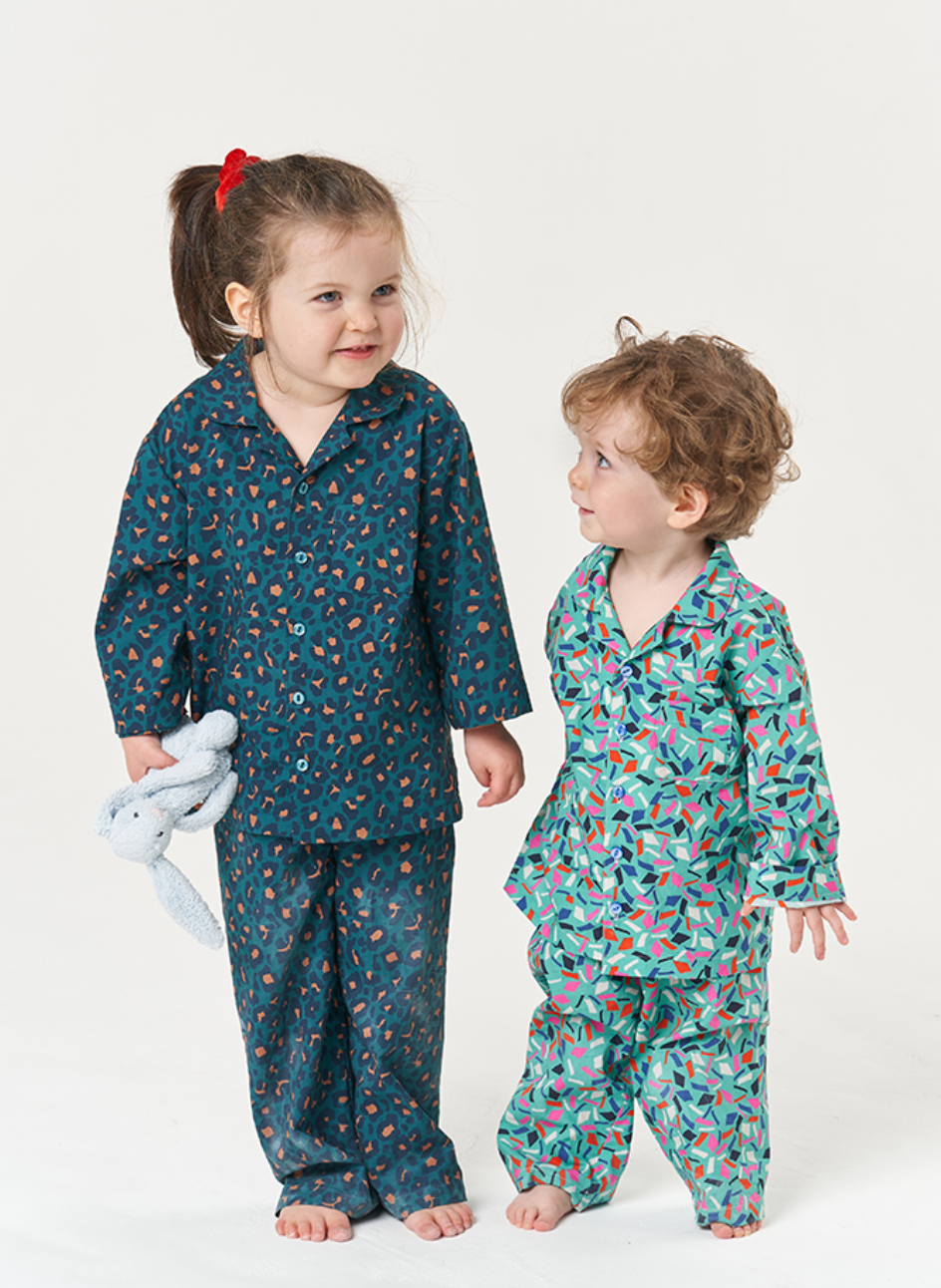 Pomegranate Pyjamas - Poppy & Jazz