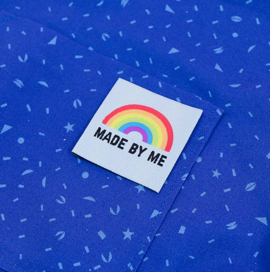 Made By Me Bright Rainbow Label - HOYFC