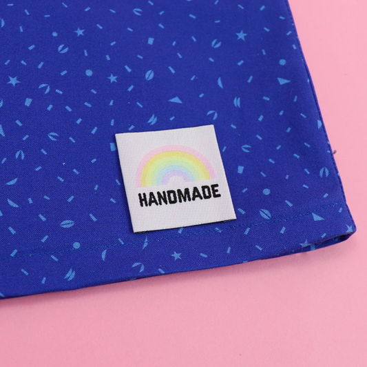 Handmade Pastel Rainbow Label - HOYFC